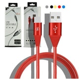 Type-C Cable Nylon Braided 2.4A (JKX-19) - Black