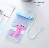 WATERPROOF POUCH - Pink Pather Design #4