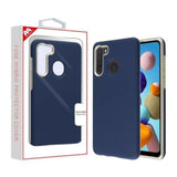 MB - Fuse Hybrid Cover for Samsung Galaxy A21 - Navy/Gold