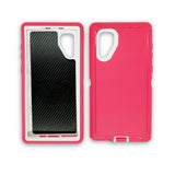 Samsung Galaxy Note 10 - Heavy Duty Rugged Case - Pink/White