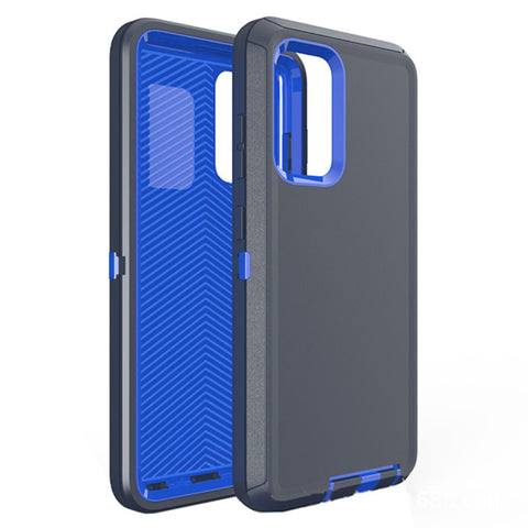 Samsung Galaxy A52 - Heavy Duty Rugged Case - Navy