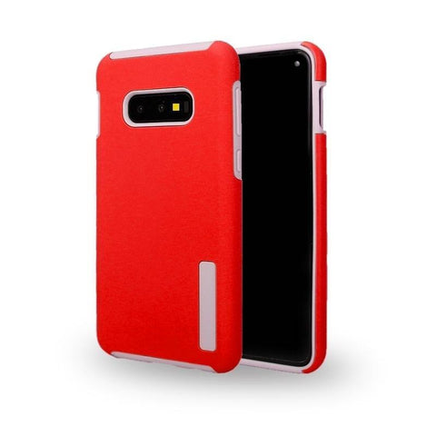 Samsung Galaxy S10 Plus - Dual Layer Protection Case - Red