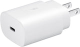 SM - 25W USB-C Wall Charger Adapter (Bulk) - White