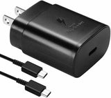 SM - 25W USB-C Wall Charger w/ USB-C Cable (Retail) - Black