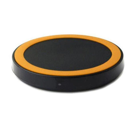 Mini Qi Wireless Charger Pad - Orange