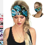 Multi-Use Headband & Face Mask Cover - Color 018