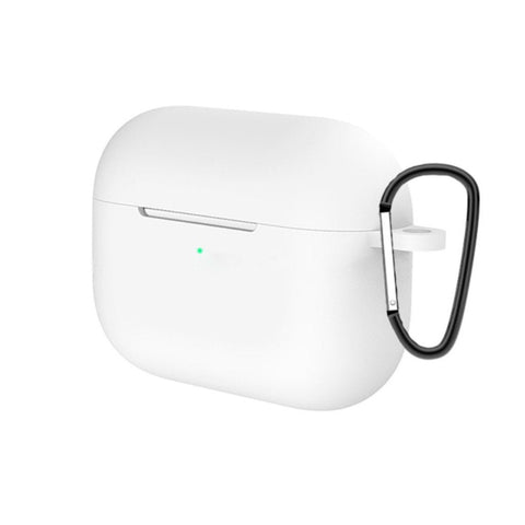 Soft Silicone Protective Case for Airpods Pro - White