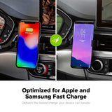 MP - Charge Stream Vent Mount 10W Wireless Charger