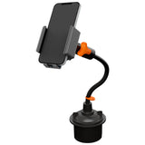 AA - 10W Wireless Charging Phone Mount w/ Gooseneck Cupholder