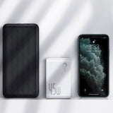 BS - 10000mAh 2 in 1 Quick Charger & Power Bank - Black