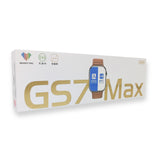 GS7 Max Smart Watch 45mm Aluminum Case - Silver