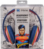 IO - DC Heroes Headphones w/Built In Mic - Superman
