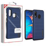 MB - Fusion Case for Samsung A20 - Navy/Black