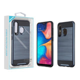 Asmyna Brushed Case for Samsung A50/A20 - Navy
