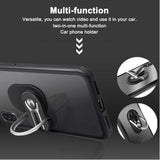 Multipurpose Phone Bracket Holder-360 Degree Rotation Metal Ring Grip-Gold