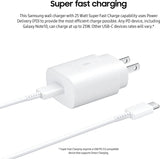 SM - 25W USB-C Wall Charger w/ USB-C Cable (Retail) - White
