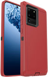 Samsung Galaxy S20 Ultra - Heavy Duty Rugged Case - Red/Black