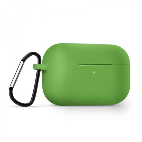 Soft Silicone Protective Case for Airpods Pro - Green