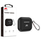 MB - Gummy Series Case w/ Strap for Airpods 3 - Black