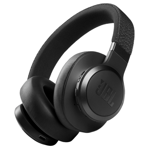 JL - Live 660NC Wireless Over-The-Ear Headphones - Black