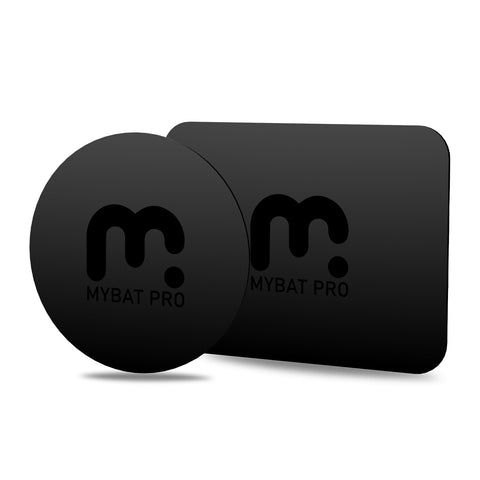 MB - Universal Magnetic Plates (2 Pack) - Black