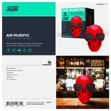 Air Muerto Desktop Portable Bluetooth Speaker - Red/Black