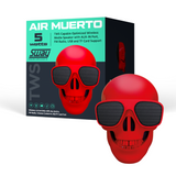 Air Muerto Desktop Portable Bluetooth Speaker - Red/Black
