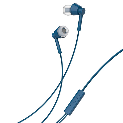 NK - 3.5mm Wired Buds In-Ear Earphones (WB-101) - Blue
