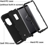 Samsung Galaxy S9 Plus - Heavy Duty Rugged Case - Black