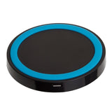 Mini Qi Wireless Charger Pad - Blue